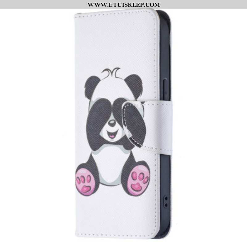 Etui Folio do iPhone 15 Panda